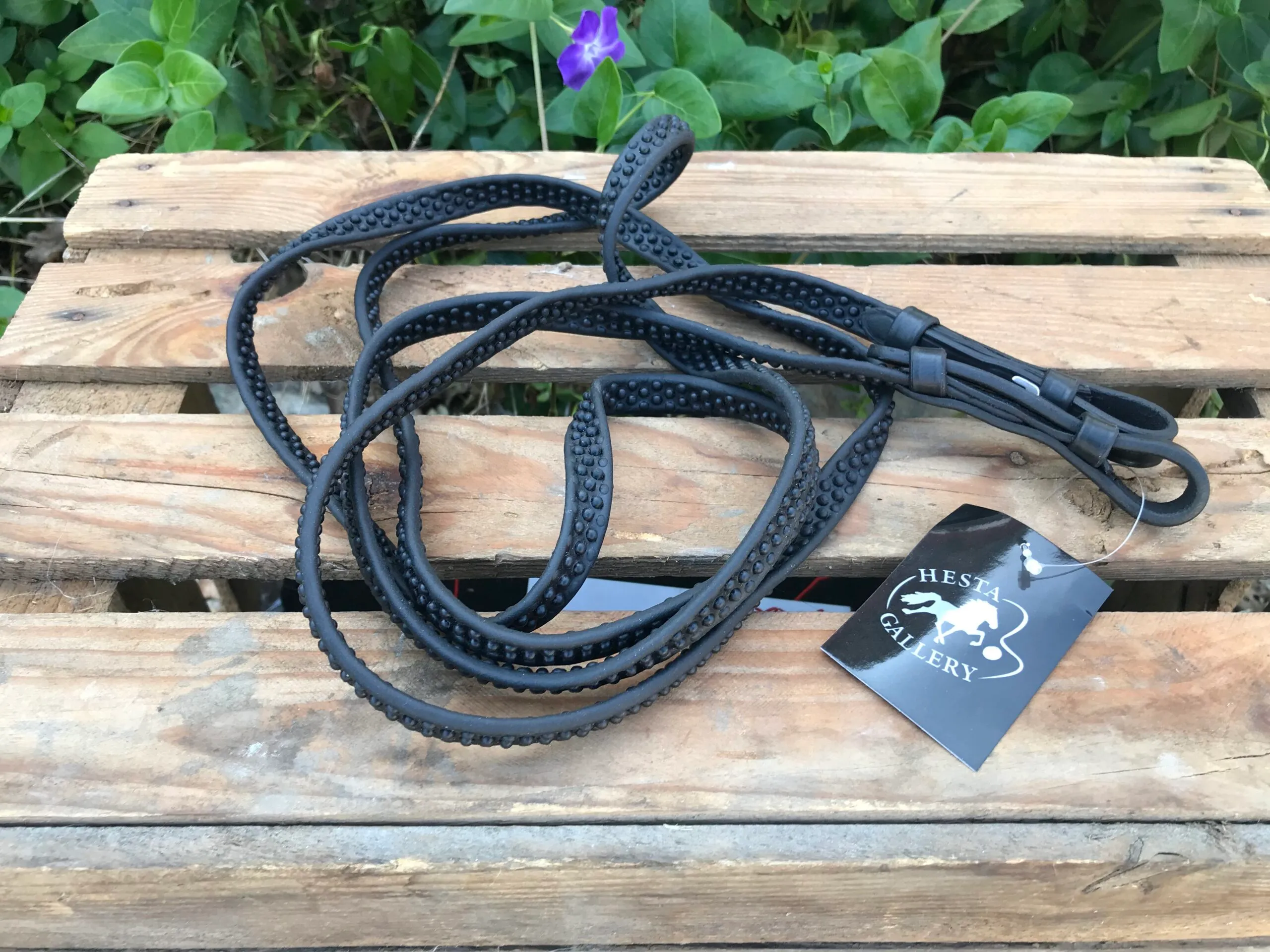 Hestagallery Biothane Teugels met blinde sluiting